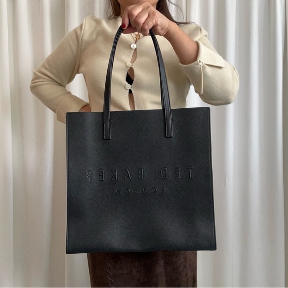 Black Ted Baker London Icon Tote Bag - Picture 6 of 16